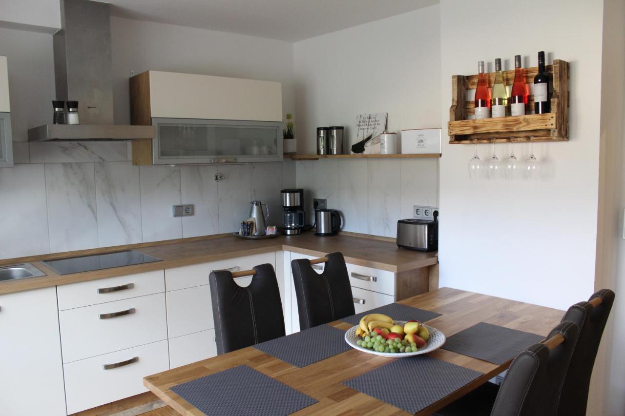 Oberschwarzach Ferienwohnung Forellenhof מראה חיצוני תמונה